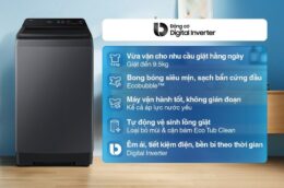 Tìm hiểu ưu, nhược điểm của máy giặt Samsung WA40F95E1CSV Inverter