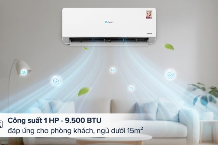 TOP 3 điều hòa Casper 9000BTU giá rẻ, chất lượng tốt cho hè 2026