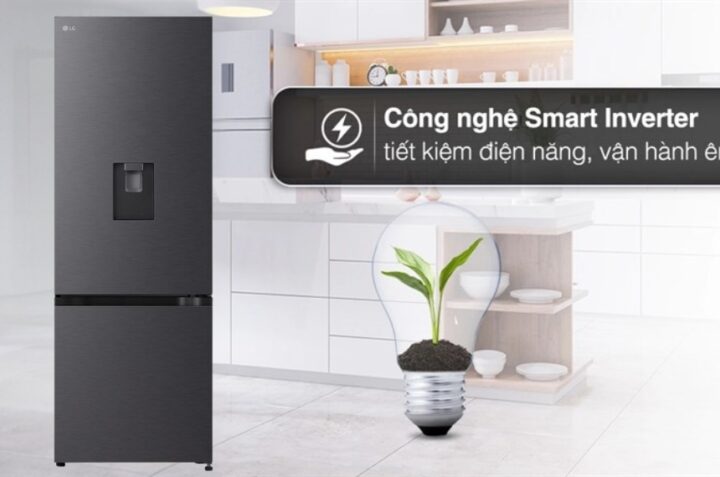 Tìm hiểu ưu, nhược điểm của tủ lạnh LG LBD33BLMA Inverter