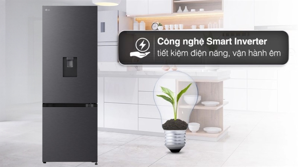  tủ lạnh LG LBD33BLMA Inverter tiết kiệm điện