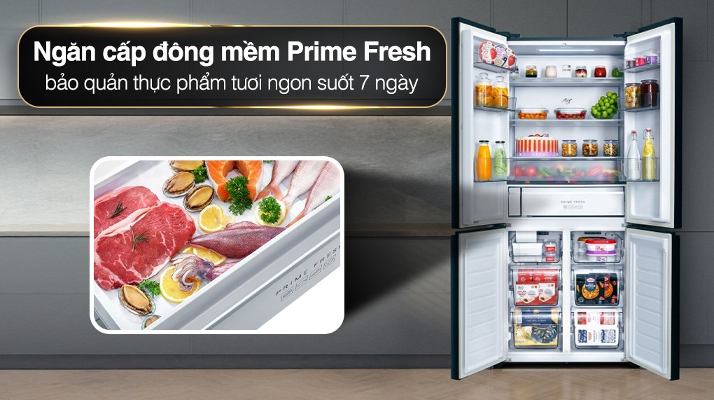 Tủ lạnh Panasonic NR-X561GB-VN 510 lít bảo quản thực phẩm tươi ngon suốt 7 ngày