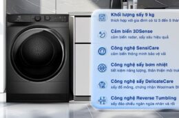 Đánh giá ưu, nhược điểm của máy sấy Electrolux EDH903R7SC 9kg