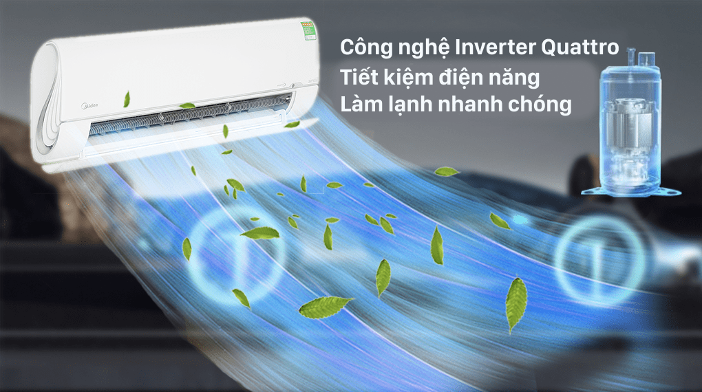 Tìm hiểu ưu điểm của điều hòa Midea MSMTIII-10HRFN8 2 chiều