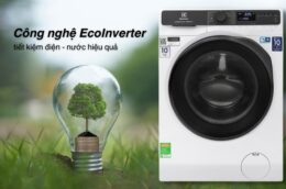 Máy giặt Electrolux EWF1043R7WC 10kg giặt sạch, tiết kiệm điện vượt trội