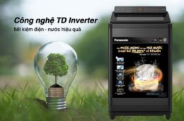 Máy giặt Panasonic NA-FD115V3BV 11.5Kg: Khối lượng giặt lớn, tiết kiệm thời gian và điện năng