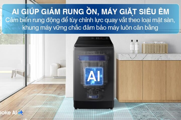 Top 3 lý do khiến máy giặt Samsung 15kg WA80F15B6BSV được nhiều gia đình lựa chọn