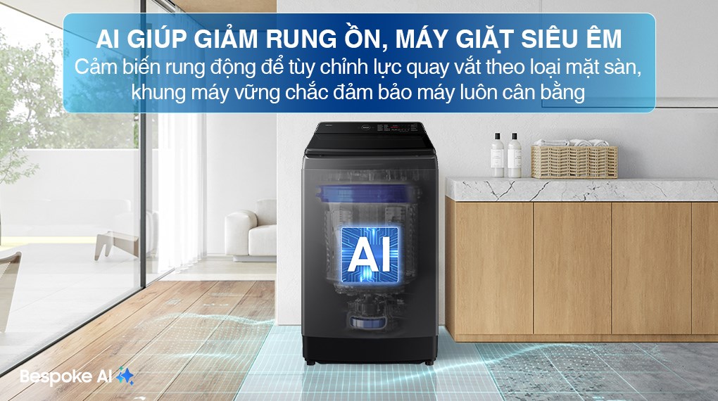 Máy giặt Samsung 15kg WA80F15B6BSV trang bị công nghệ giặt hiện đại, giúp loại bỏ vết bẩn cứng đầu, bảo vệ áo quần