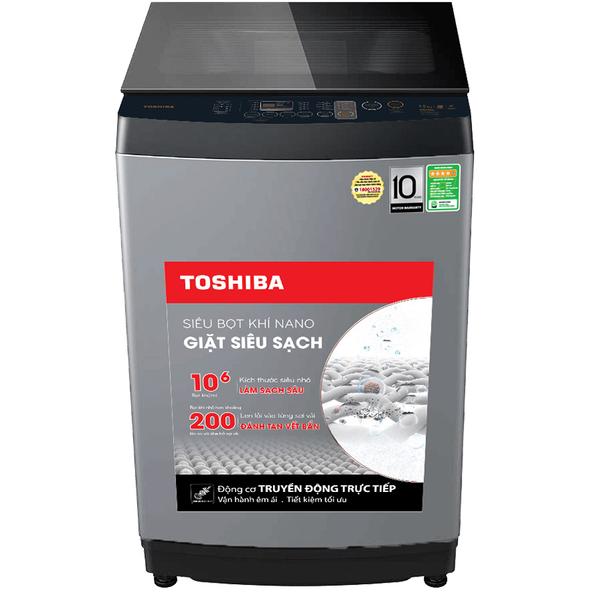 Máy giặt Toshiba Inverter 15 kg AW-DM1600LV(SG)
