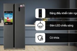 Những điểm nổi bật của tủ lạnh Casper 460 lít RS-460PG không nên bỏ lỡ