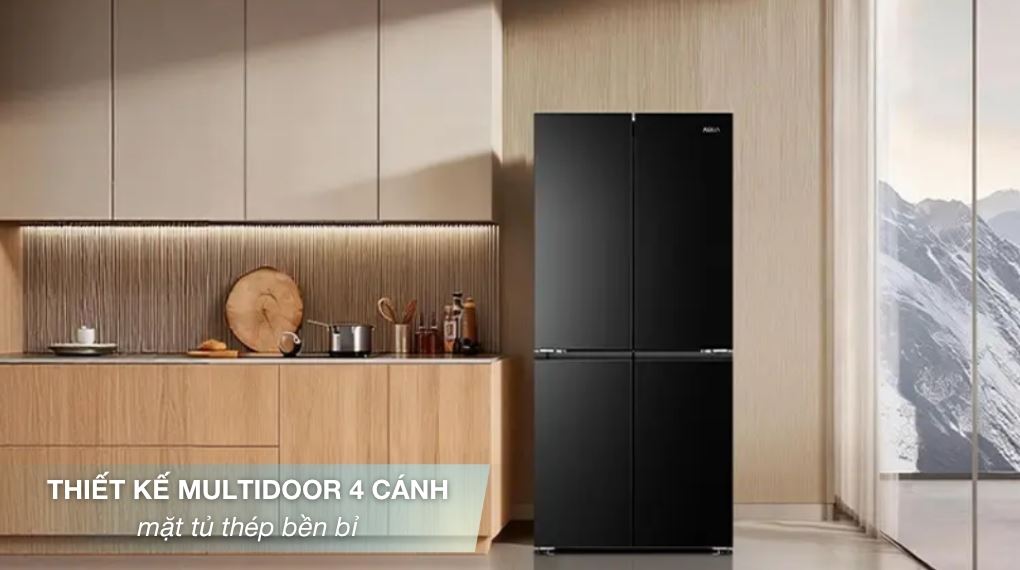 Tủ Lạnh Aqua Multi Door Inverter 506 Lít AQR-M570XA(FS)
