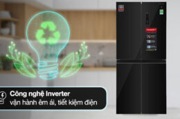 Vì sao tủ lạnh Sharp SJ-FXP510VG-BK 421 lít được nhiều gia đình lựa chọn?