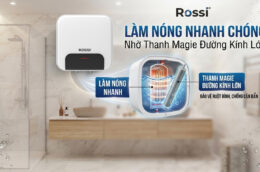 Bình nóng lạnh Rossi RBC-15SQ 15 lít giá hợp lý, phù hợp gia đình nhỏ