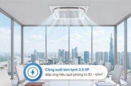 Điều hòa âm trần Casper CC-24IS36 24000BTU: Lựa chọn lý tưởng cho văn phòng, cửa hàng
