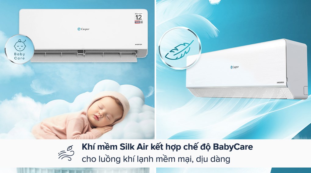 Đánh giá khả năng làm lạnh nhanh của điều hòa Casper QC-12IU36A 12000BTU 