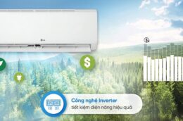 Tìm hiểu công nghệ nổi bật trên điều hòa LG Inverter IFC24M1