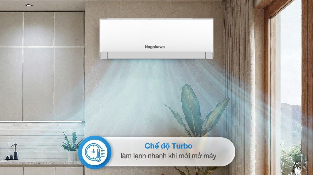 Điều hòa Nagakawa NIS-C12R2U51 12000BTU làm mát hiệu quả, dễ chịu