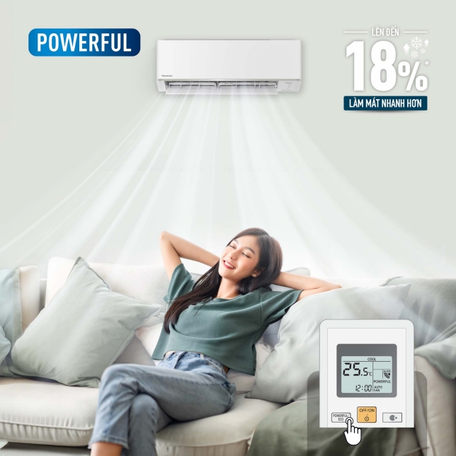 Đánh giá khả năng làm lạnh của điều hòa Panasonic RU18CKH-8BD 18000BTU