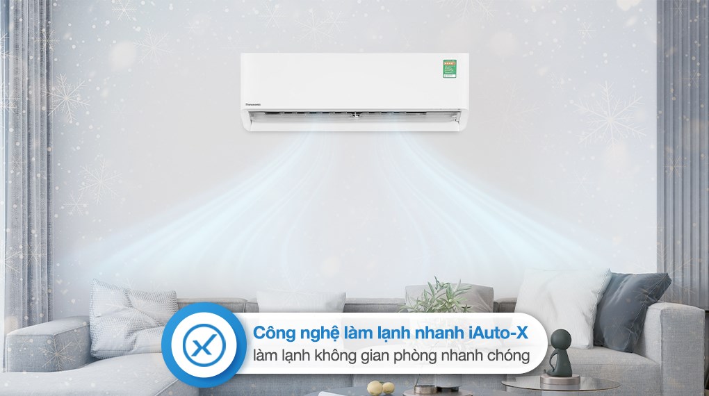 Điều hòa Panasonic XU12BKH-8 12000BTU đem lại không gian sống mát mẻ, trong lành, an toàn cho sức khỏe