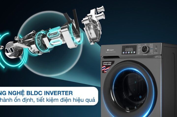 Máy giặt Casper WF-D125VGR1 12.5kg giá hợp lý, đáp ứng nhu cầu giặt giũ lớn