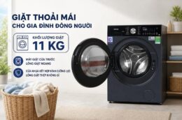 Máy giặt Toshiba TW-T33B120UWV(MK) 11Kg: Giặt sạch hiệu quả, chăm sóc quần áo thông minh