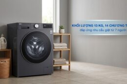 Review máy giặt LG FX1413S5G 13kg: Giặt sạch mạnh mẽ, tiết kiệm điện hiệu quả
