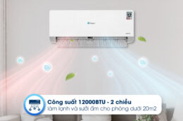 Khám phá điều hòa Casper QH-12IU36A 12000BTU: Sưởi ấm nhanh, làm lạnh hiệu quả