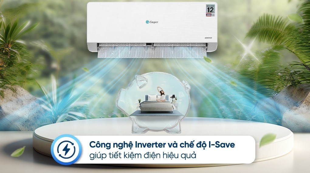 Điều Hòa Casper 18000BTU 2 chiều Inverter QH-18IU36A