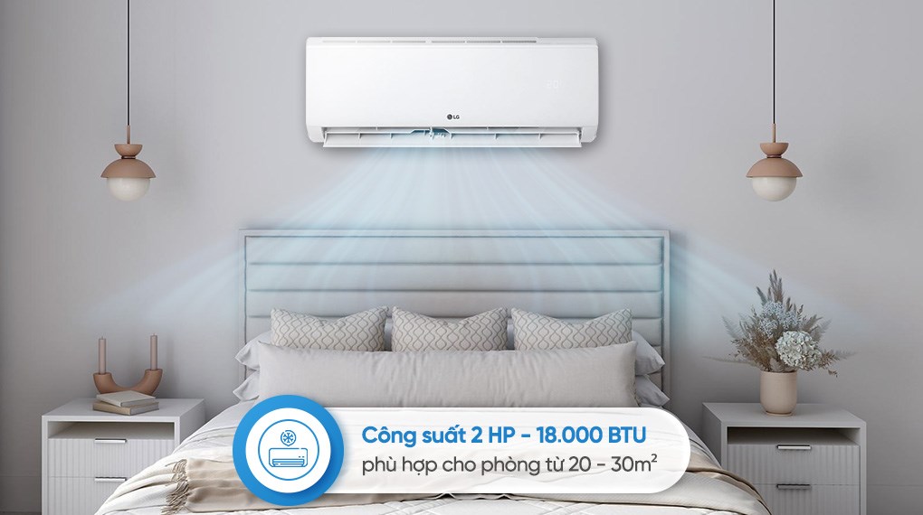 Điều hòa LG IFC18M1 18000BTU làm mát nhanh chóng, hiệu quả cho phòng dưới 30m2