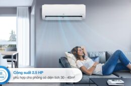 Gợi ý 3 mẫu điều hòa 24000BTU Inverter tiết kiệm điện, làm mát hiệu quả cho không gian rộng