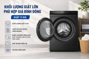 Máy Giặt Panasonic NA-22VDG1BVT Inverter 11Kg