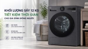 Máy Sấy Quần Áo LG RX12VHP3K Inverter 12Kg