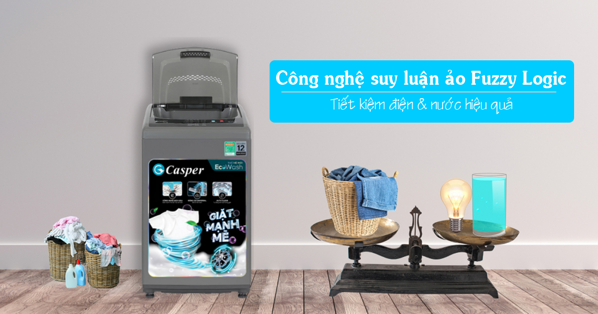 Đánh giá khả năng giặt sạch của máy giặt Casper WT-E9NGR21 9kg
