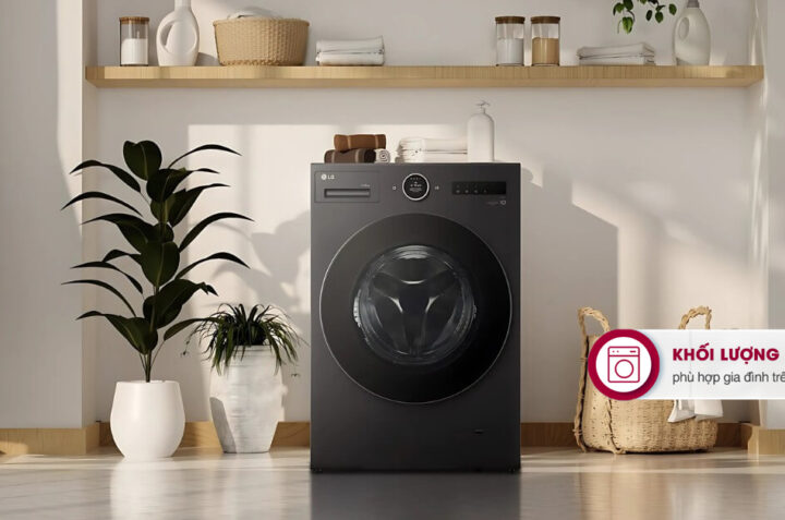 Máy giặt LG FX1410N5G 10kg: Giặt sạch hiệu quả, tiết kiệm điện năng