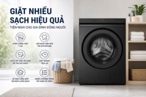 Máy Giặt Panasonic NA-22VDW1 Inverter 11Kg