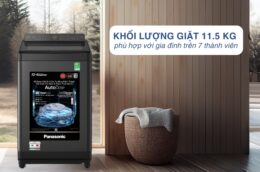 Khám phá máy giặt Panasonic 11.5Kg NA-FD115W3BV: Giặt sạch, tiết kiệm điện
