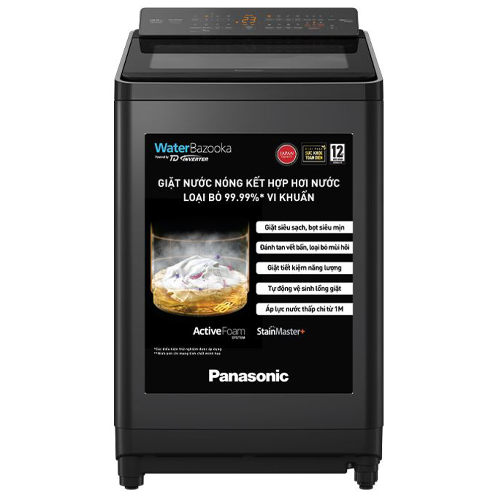 Máy Giặt Panasonic NA-FD125V4BV Inverter 12.5kg