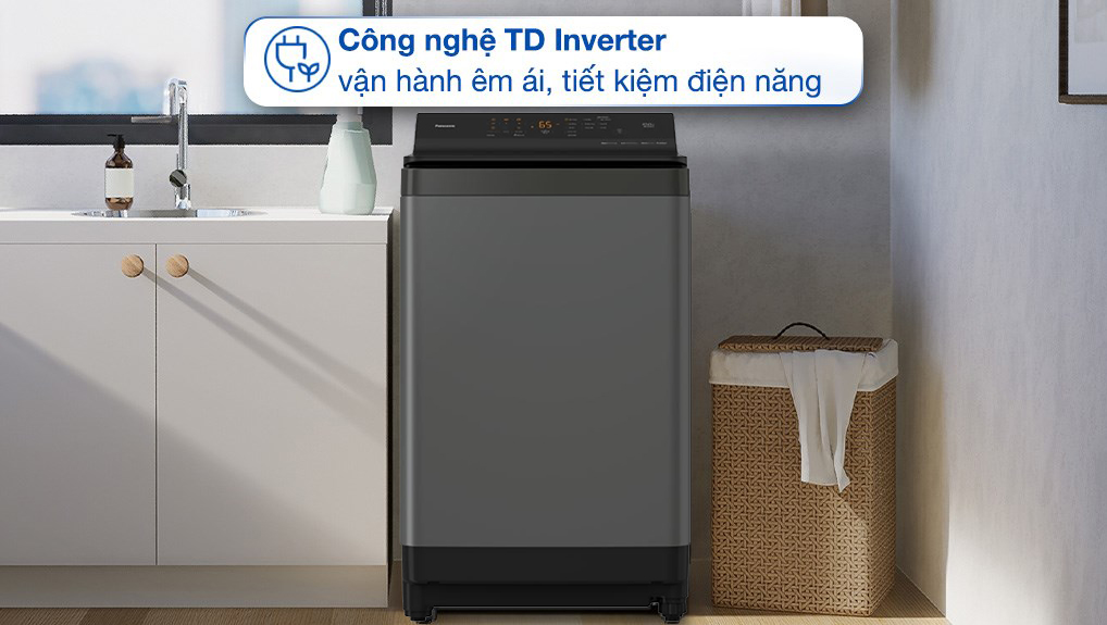 máy giặt Panasonic 10kg NA-FJ100X1 tiết kiệm điện vượt trội