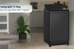 Máy giặt Panasonic NA-FJ115X1 11.5kg: Trợ thủ giặt giũ cho gia đình đông người
