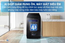 Máy giặt Samsung 13Kg WA80F13S5BSV: Lựa chọn lý tưởng cho gia đình đông người