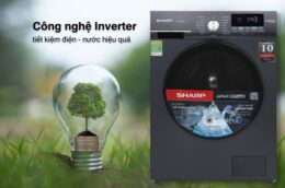 Tìm hiểu ưu điểm và hạn chế của máy giặt Sharp ES-FM90CB-SB 9kg