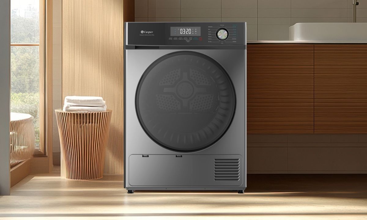máy sấy Casper 9kg TD-P9HG1 thiết kế sang trọng