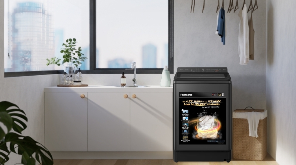 Máy Giặt Panasonic NA-FD125V4BV Inverter 12.5kg