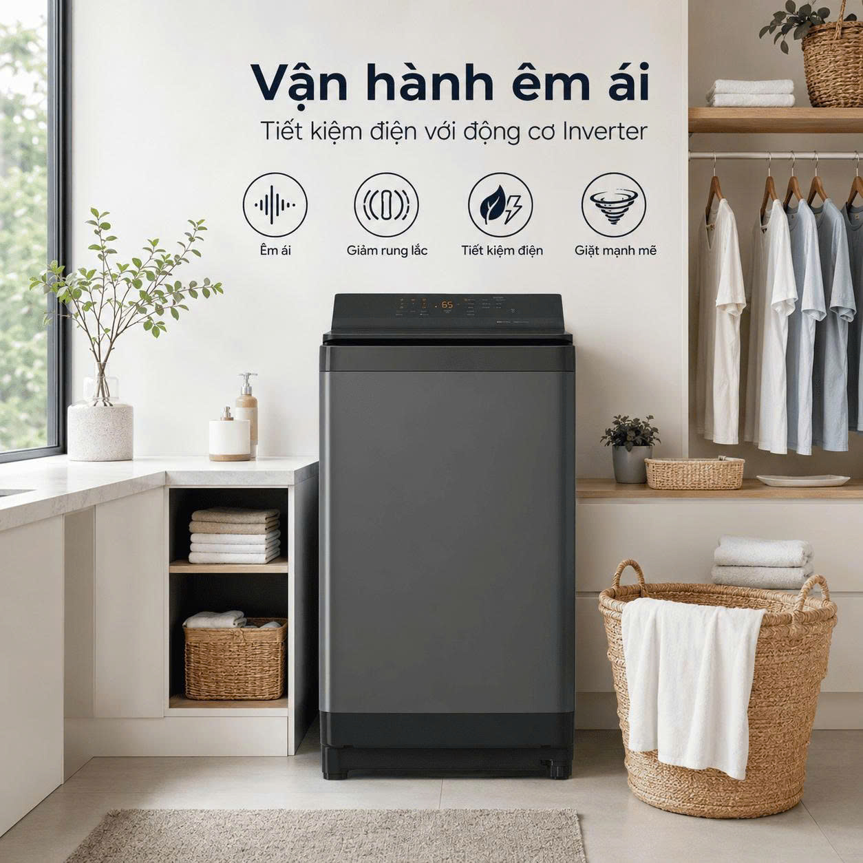 Máy Giặt Panasonic NA-FJ100X1 Inverter 10Kg
