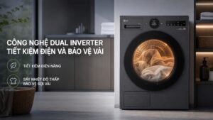 Máy Sấy Quần Áo LG RX12VHP3K Inverter 12Kg