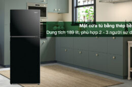 Tủ lạnh Aqua 189 lít AQR-T220FA(FB): Lựa chọn tiện lợi cho gia đình nhỏ