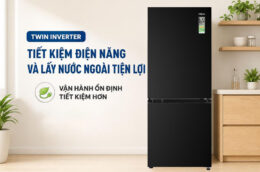 Tủ lạnh Aqua AQR-B310MA(FB) 260 lít: Lựa chọn lý tưởng cho gia đình nhỏ