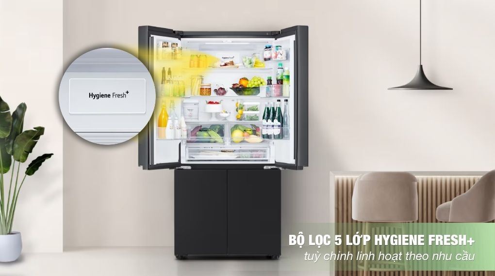 Tủ Lạnh LG F61BMD Inverter French Door 607 Lít