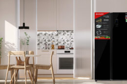 Tủ lạnh Sharp SJ-SBX530VG-BK 532 lít: Nâng tầm không gian bếp hiện đại