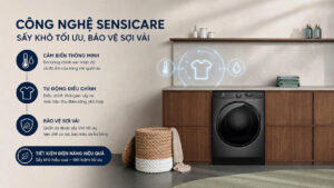 Máy Sấy Quần Áo Electrolux EDH803J5SCR Inverter 8Kg