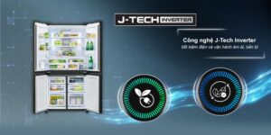 Tủ Lạnh Sharp SJ-FXPI700VG-BK Inverter 4 Cánh 611 Lít